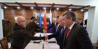 2ª rodada de negociações entre Ucrânia e Rússia começa  Foto: via REUTERS
