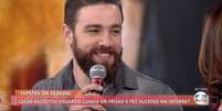 Lucas Valença ficou ainda mais famoso após o ‘Encontro’  Foto: Reprodução/TV