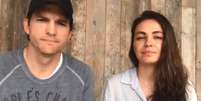 Ashton Kutcher e Mila Kunis   Foto: Instagram/@aplusk / Estadão