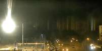 Inc&ecirc;ndio na usina nuclear de Zaporizhzhia  Foto: Zaporizhzhia Nuclear Authority/EYEPRESS / Reuters