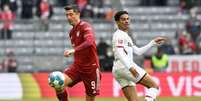 Bayern de Munique e Bayer Leverkusen fizeram um jogo disputado (CHRISTOF STACHE / AFP)  Foto: Lance!