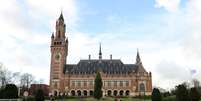 Vista da Corte Internacional de Justiça em Haia, na Holanda  Foto: Eva Plevier