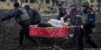 Ataque a hospital e maternidade infantil em Mariupol gerou onda de revolta  Foto: DW / Deutsche Welle