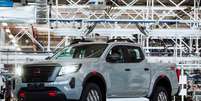 Nova Nissan Frontier na fábrica de Santa Isabel (Argentina)  Foto: Nissan/Divulgação