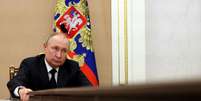 Putin falou sobre a guerra na Ucrânia   Foto:  Sputnik/Mikhail Klimentyev/Kremlin / Reuters