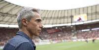 Paulo Sousa, técnico do Flamengo, está pressionado   Foto: Jorge Rodrigues/ Agif/Gazeta Press