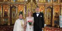 Sladjan e Anne se casaram seis meses antes da guerra  Foto: SLADJAN GAJIC / BBC News Brasil