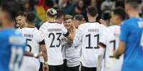 Alemanha venceu Israel no último sábado (Foto: Daniel ROLAND / AFP)  Foto: Lance!