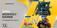 PS Plus de abril trouxe três jogos para os assinantes  Foto: PlayStation / Reprodução