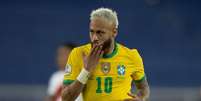 Neymar é a principal esperança do Brasil para fim de tabu e conquista do hexa  Foto: Lucas Figueiredo/CBF