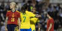 Geyse marcou o gol da Seleção Brasileira (Foto: Lucas Figueiredo/CBF)  Foto: Lance!