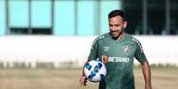 Yago Felipe vem sendo titular no Fluminense com o técnico Abel Braga (Foto: Lucas Merçon/Fluminense FC)  Foto: Lance!