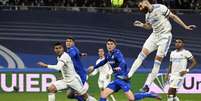 Benzema passa em branco, mas Real Madrid vence mais um jogo na La Liga (Foto: Divulgação/AFP)  Foto: Lance!