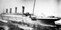 Titanic no estaleiro em Belfast, Irlanda do Norte  Foto: Getty Images / BBC News Brasil