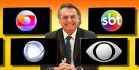 Bolsonaro vai aparecer no horário nobre de todos os canais  Foto: Blog Sala de TV