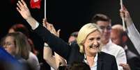 Marine Le Pen é líder da direita radical há mais de uma década e esta é sua terceira eleição presidencial  Foto: Getty Images / BBC News Brasil