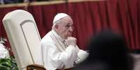 Papa Francisco em audiência no Vaticano  Foto: ANSA / Ansa - Brasil