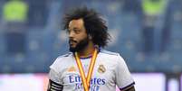 Marcelo conquistou a Supercopa da Espanha e La Liga nesta temporada (Foto: AFP)  Foto: Lance!