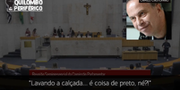 Fala racista de vereador Camilo Cristófaro vaza durante sessão na Câmara  Foto: Reprodução/Mandata Quilombo Periférico 