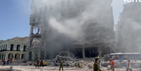 Vídeos mostram cenário de guerra após explosão em hotel de Cuba  Foto: Reprodução / Twitter