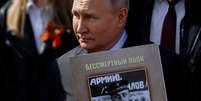 Putin participa de evento em Moscou, na Rússia  Foto: Maxim Shemetov / Reuters