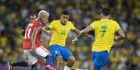 Guilherme Arana vem de boas atuações pela Seleção Brasileira (Foto: Lucas Figueiredo/CBF)  Foto: Lance!