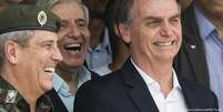 Braga Netto, Augusto Heleno e Jair Bolsonaro  Foto: DW / Deutsche Welle