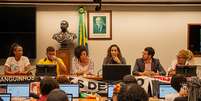 Mães de vítimas da violência policial fazem audiência em Brasília  Foto: Matheus Alves / Coalizão Negra por Direitos / Alma Preta