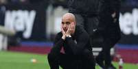 Pep Guardiola lamentou chance perdida pelo Manchester City  Foto: Matthew Childs / Reuters