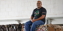 Aos 47 anos, Ronei Alves da Silva, catador de material reciclável, se tornou um líder da categoria no Distrito Federal e liderou o processo de profissionalização de atividades das cooperativas  Foto: DIDA SAMPAIO / ESTADÃO