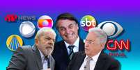 Lula e FHC podem ‘inspirar’ Bolsonaro a não ir aos debates  Foto: Fotomontagem: Blog Sala de TV