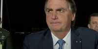 Presidente conversava com apoiadores na noite desta terça, 24.  Foto: Reprodução / Foco do Brasil/Youtube