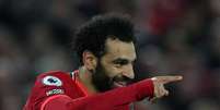 Salah diz que fica no Liverpool na próxima temporada apesar de contrato no fim  Foto: REUTERS/Phil Noble