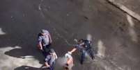Guardas municipais agrediram mulher em S&atilde;o Paulo  Foto: Reprodu&ccedil;&atilde;o/Twitter