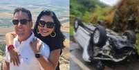 A cantora Eyshila e o marido Odilon Santos sofreram um grave acidente de carro na noite desta quarta-feira, 1° de junho.  Foto: Instagram/@eyshilasantos / Estadão