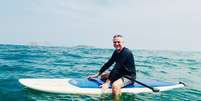 Dom tinha paixões como esportes ao ar livre, como stand up paddle e ciclismo  Foto: Alberto Almendariz / BBC News Brasil