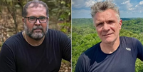 Indigenista Bruno Pereira e jornalista britânico Dom Philips, assassinados em 2022  Foto: TV Globo/Reprodução