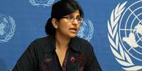 Ravina Shamdasani é porta-voz de Direitos Humanos da ONU  Foto: Getty Images / BBC News Brasil