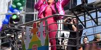Ludmilla se apresenta na 26ª Parada do Orgulho LGBT+ de São Paulo, na avenida Paulista, região central da capital paulista   Foto: Andy Santana / AgNews