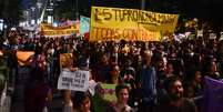 Manifestação contra a cultura do estupro  Foto: Rovena Rosa/Agência Brasil