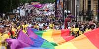 Parada do Orgulho LGBT em Londres   Foto: Reuters