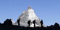 Vista do lado suíço do Matterhorn  Foto: EPA / Ansa - Brasil
