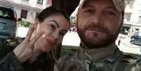 Thalita do Valle e Douglas B&uacute;rigo morreram em Kharkiv na mesma opera&ccedil;&atilde;o  Foto: Reprodu&ccedil;&atilde;o/Twitter / Ansa - Brasil