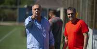 Marcos Braz e Bruno Spindel estão no mercado em busca de reforços para o Rubro-Negro (Foto: Alexandre Vidal/Flamengo)  Foto: Lance!