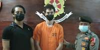 O brasileiro foi identificado como Alberto Sampaio Gressler, estudante de medicina  Foto: Ngurah Rai Airport Police/ Divulgação