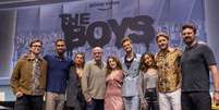 Elenco de 'The Boys' participou de uma coletiva de imprensa em São Paulo   Foto:  Divulgação/Prime Video