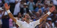 Djokovic não disputou o torneio neste ano por não estar vacinado contra a Covid-19 (Foto: AFP)  Foto: Lance!