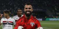 Jandrei foi o nome da classificação são-paulina no Allianz Parque nesta quinta (Foto: Rubens Chiri/São Paulo FC)  Foto: Lance!