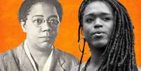 Imagem mostra Antonieta de Barros, primeira mulher negra eleita, e Erica Malunguinho, primeira deputada federal trans negra.  Foto: Imagem: Reprodução / Alma Preta