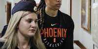 A jogadora Brittney Griner está presa desde fevereiro  Foto: EPA / Ansa - Brasil